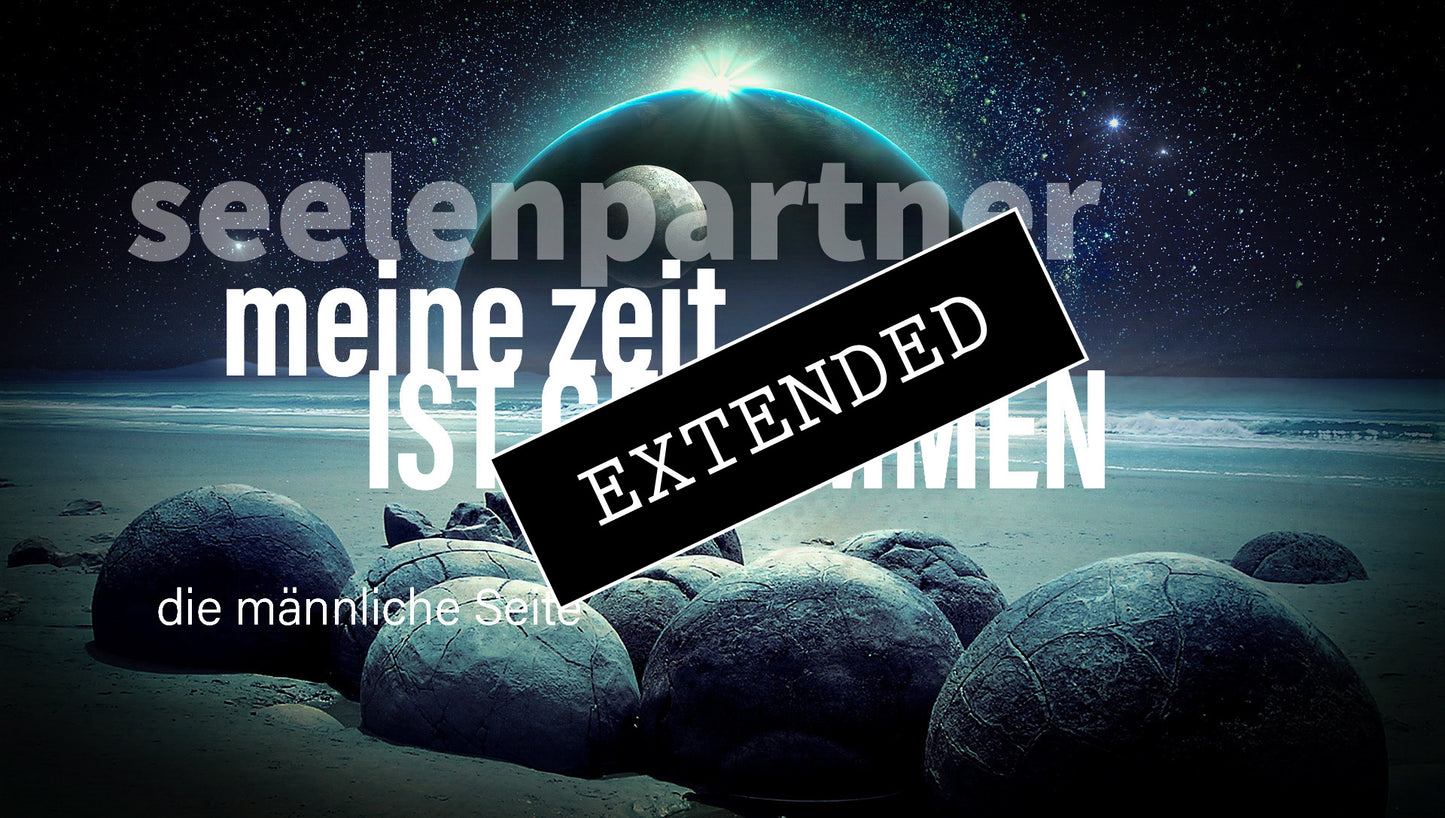 Seelenpartner | männliche Seite extended: Ernsthaft💗