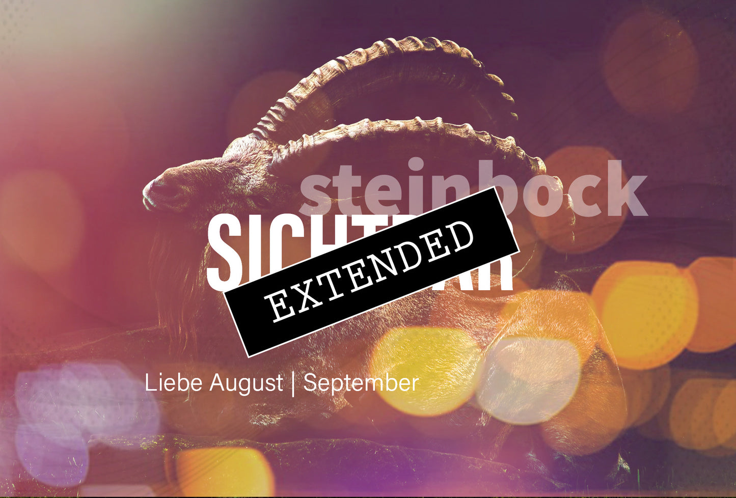 Steinbock Liebe August | September extended: Klar und erleichtertđź’–đź’“