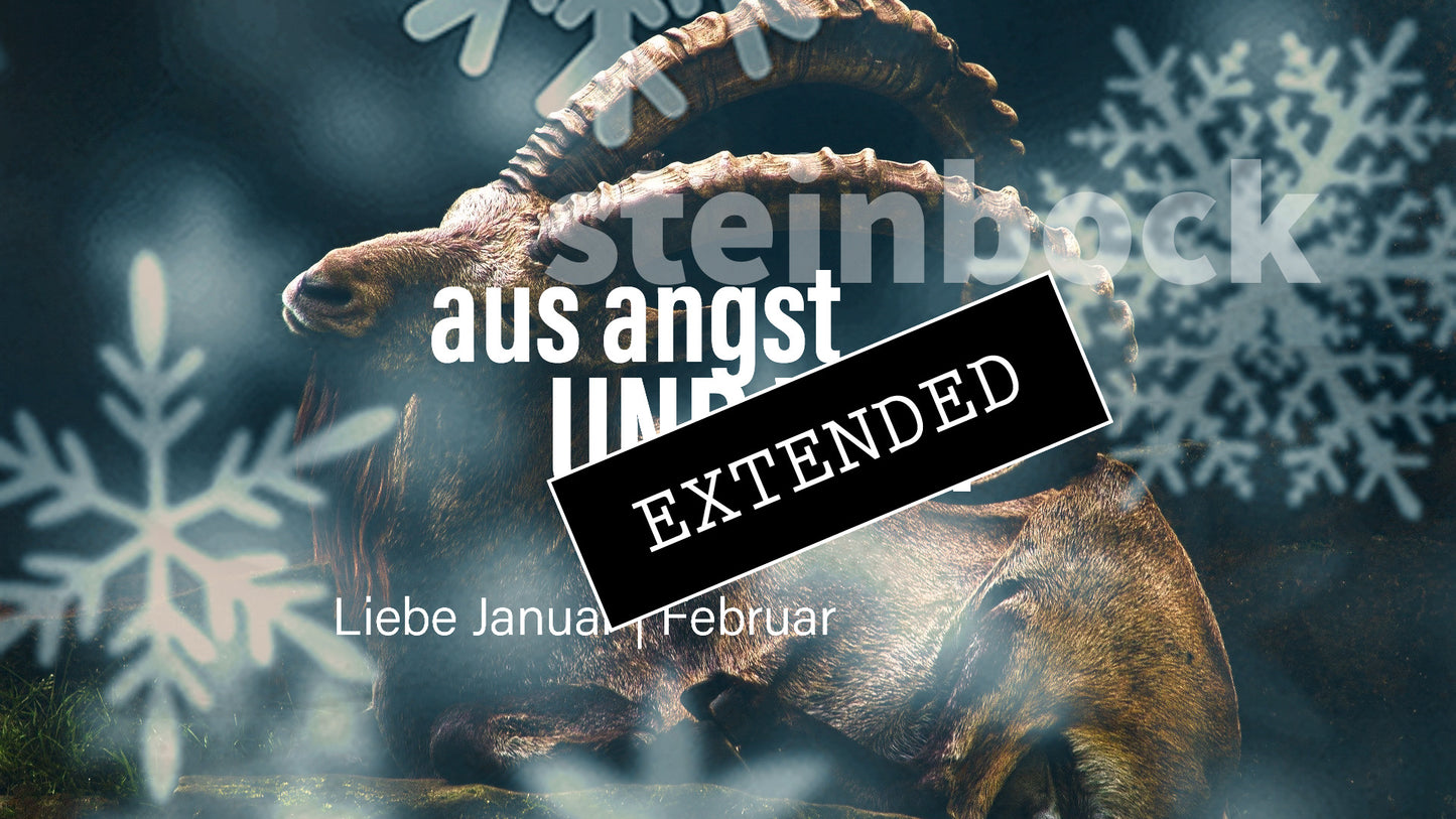 Steinbock Liebe Januar | Februar extended: Getroffen❣️