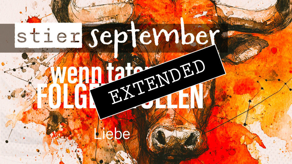 2Stier Liebe September extended: Der leere Raum🤍