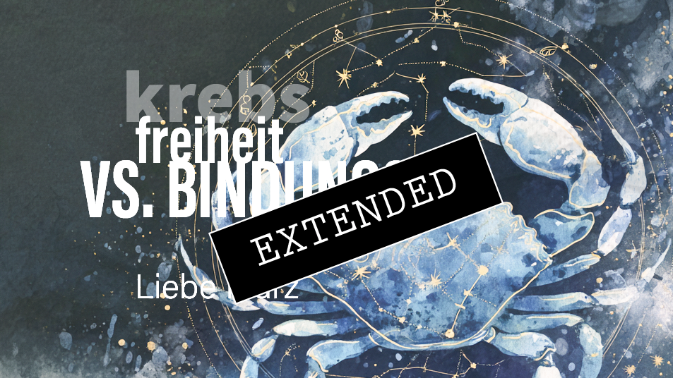 Krebs Liebe März extended: So geht’s nicht❣️