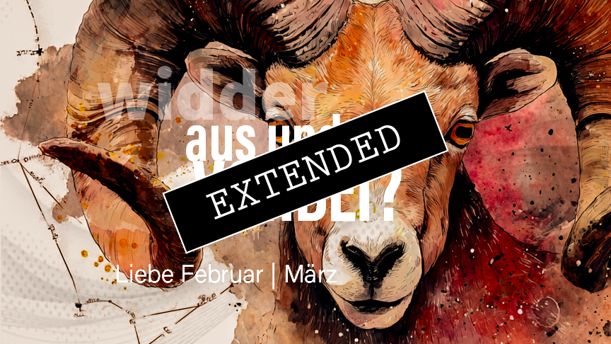 Widder Liebe Februar | März extended: Die eigene Motivation🩷💫