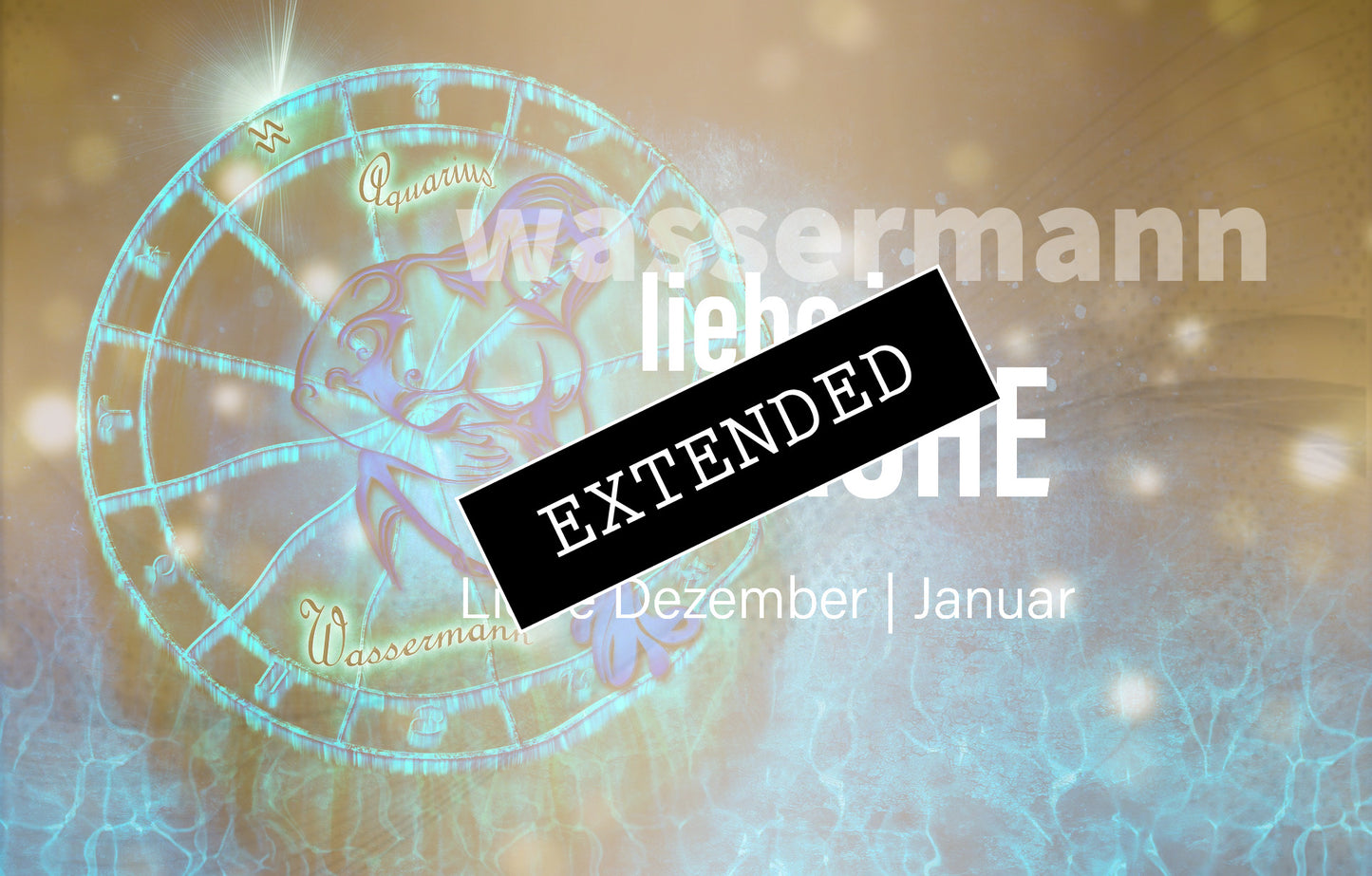 Wassermann Liebe Dezember | Januar extended: Tragende Liebe❤️