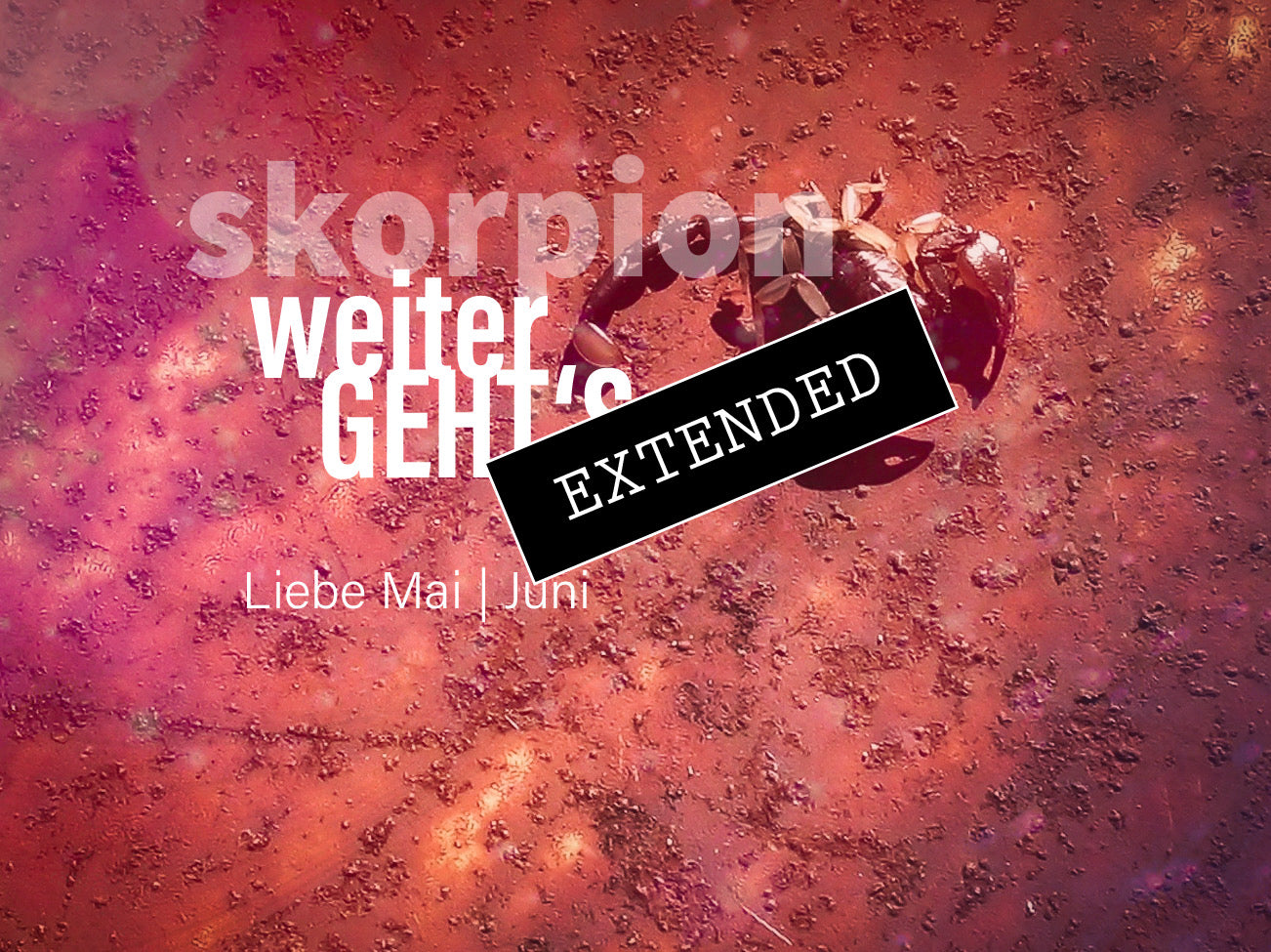 Skorpion Liebe Mai | Juni extended: Aufwachenđź’–đź’—