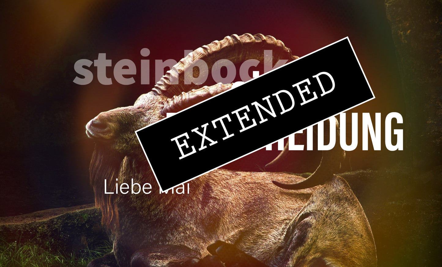 Steinbock Liebe Mai extended: Mein Weg in die Klarheitđź’—đź’–