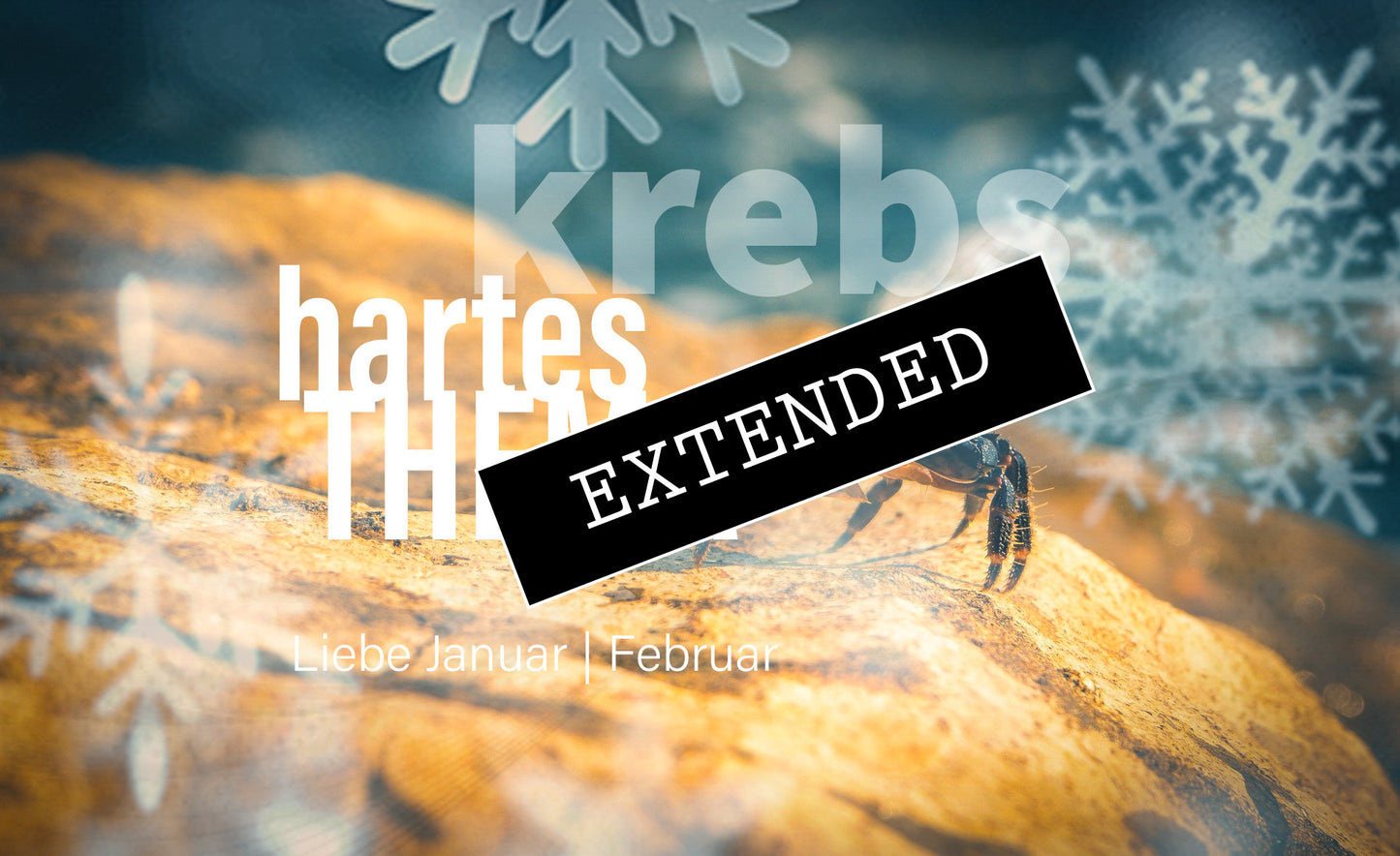 Krebs Liebe Januar | Februar extended: Klarheit durch Ruheđź’—đź’–