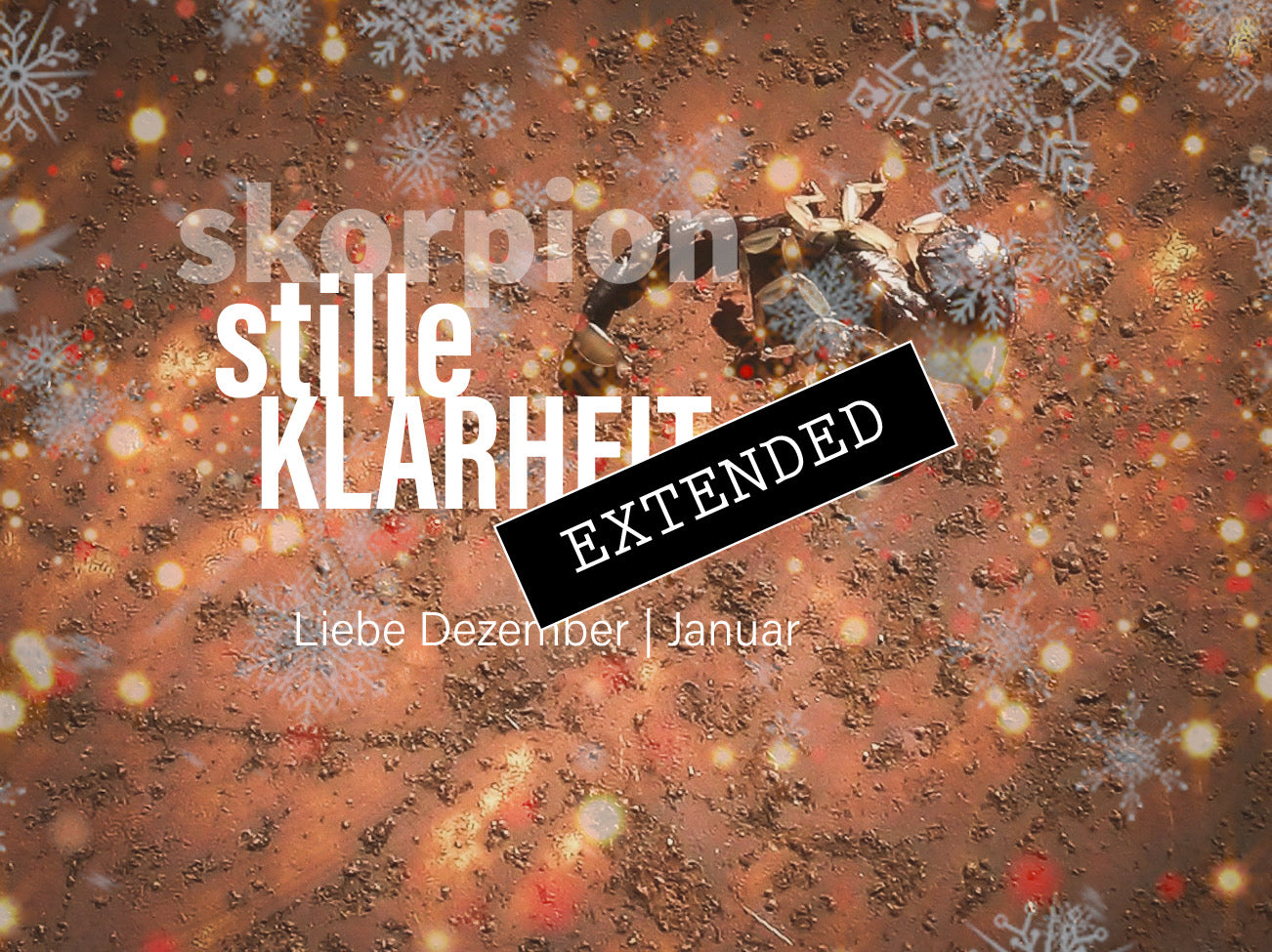 Skorpion Liebe Dezember | Januar extended: Lebendigđź’“đź’–