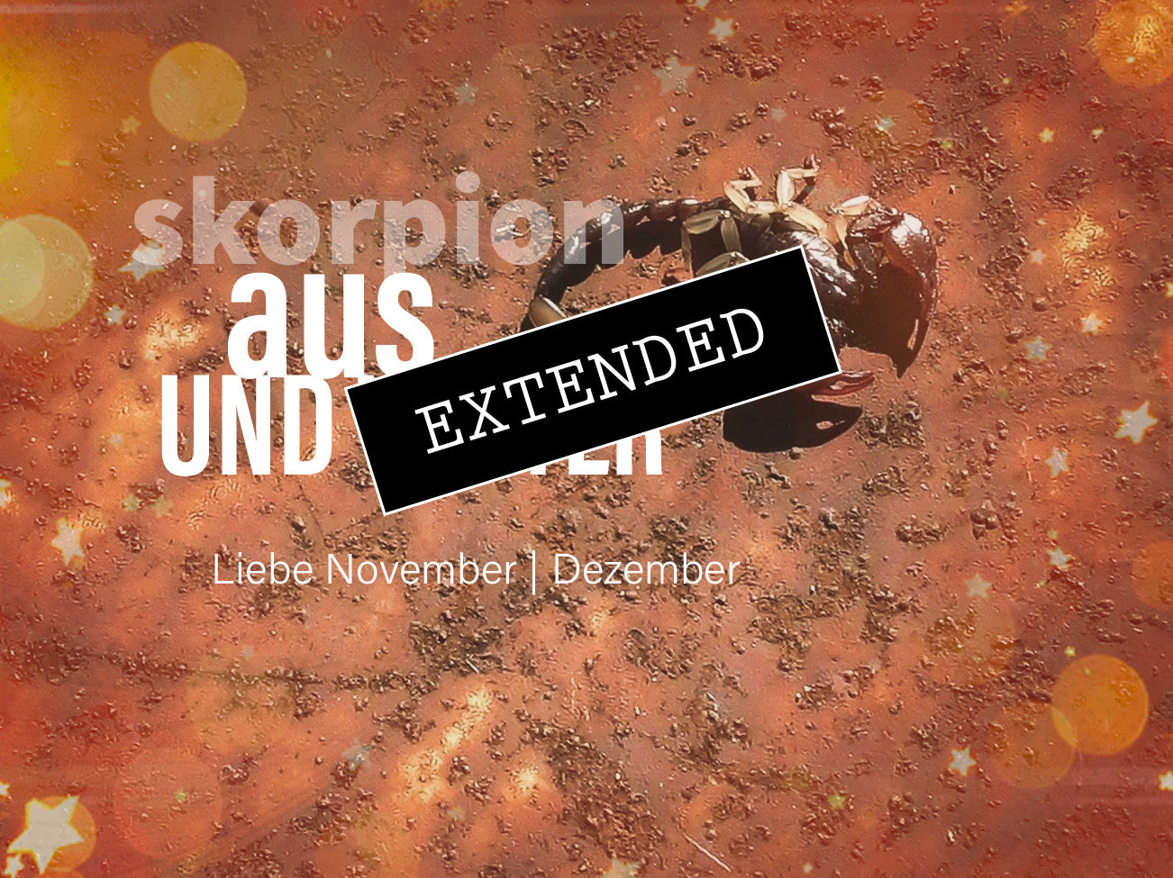 Skorpion Liebe November | Dezember extended: Kampf um die Integrität❤️🩹💖