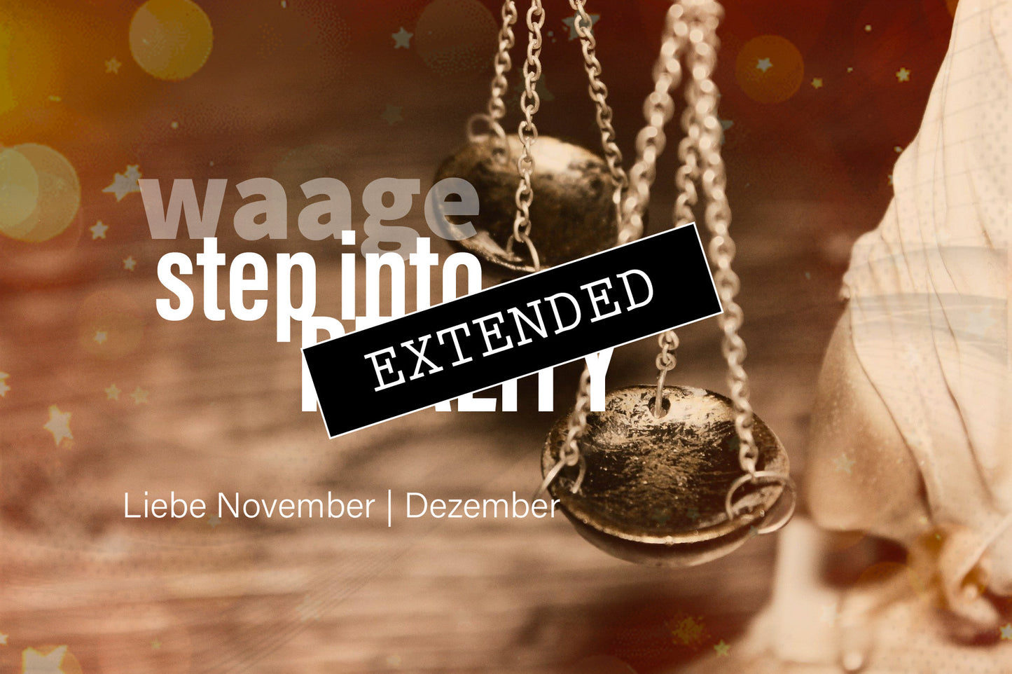 Waage Liebe November | Dezember extended: Emotionale Befreiungđź’—đź’“