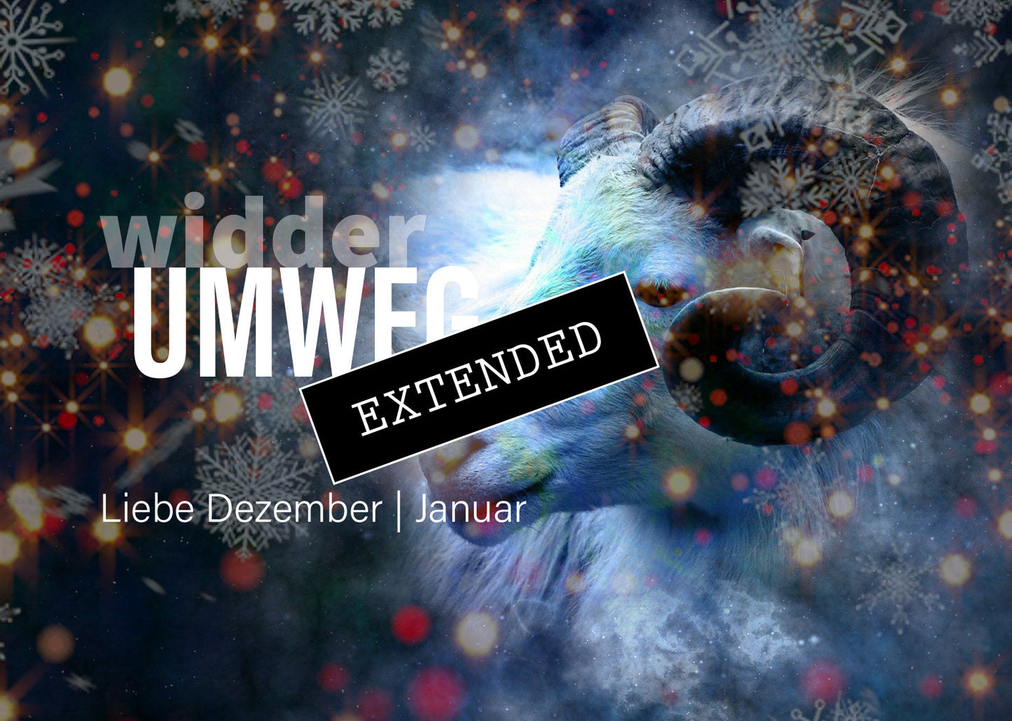 Widder Liebe Dezember | Januar extended: Weg in meine Macht❤️🩹💖