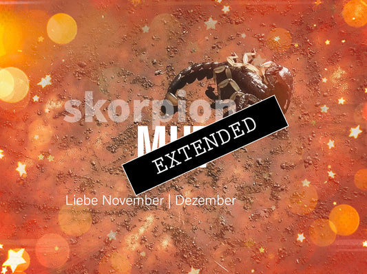 Skorpion Liebe November | Dezember extended: Wandel💗💖