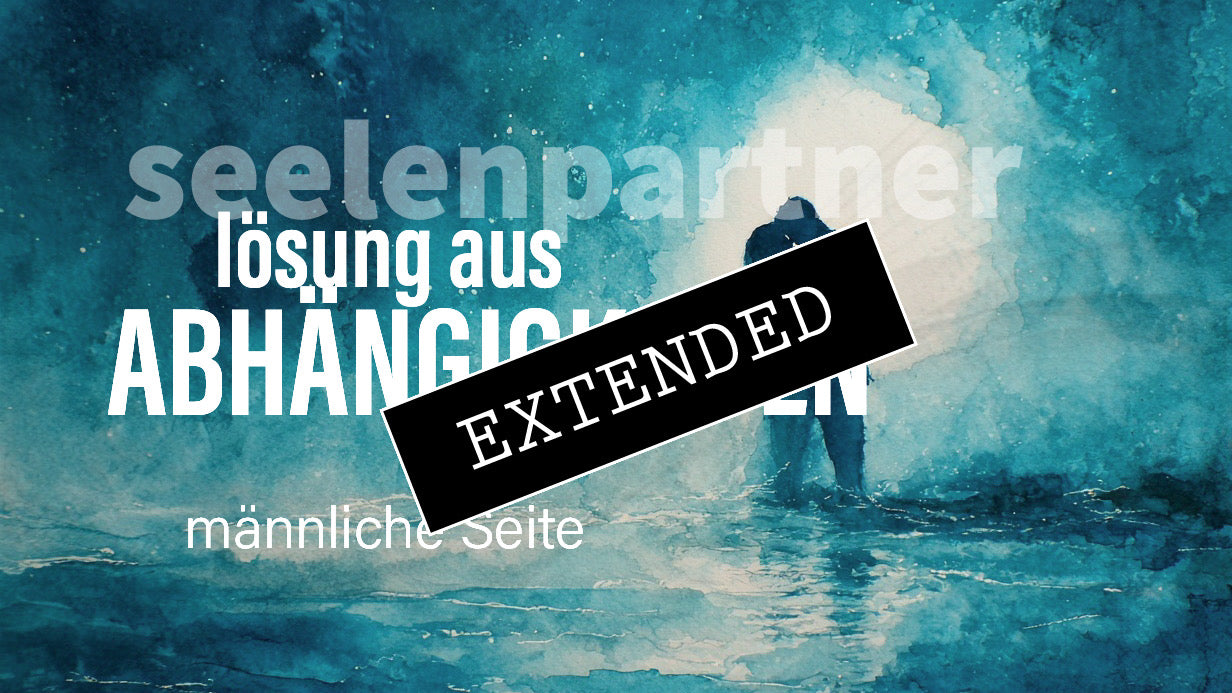 Seelenpartner | männliche Seite extended: Kein Geschnörkel mehr❣️❤️