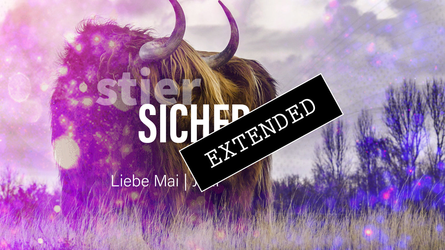 Stier Liebe Mai | Juni extended: Klar für mich❤️💖