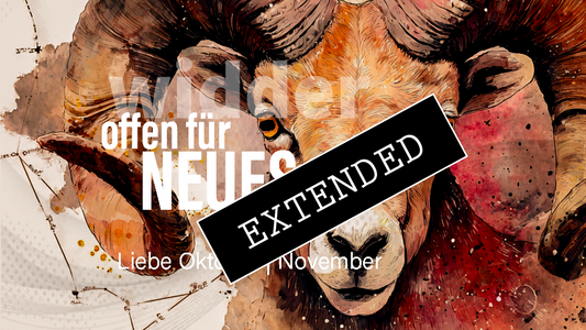 Widder Liebe Oktober | November extended: Endlich offen für Neues💓💖