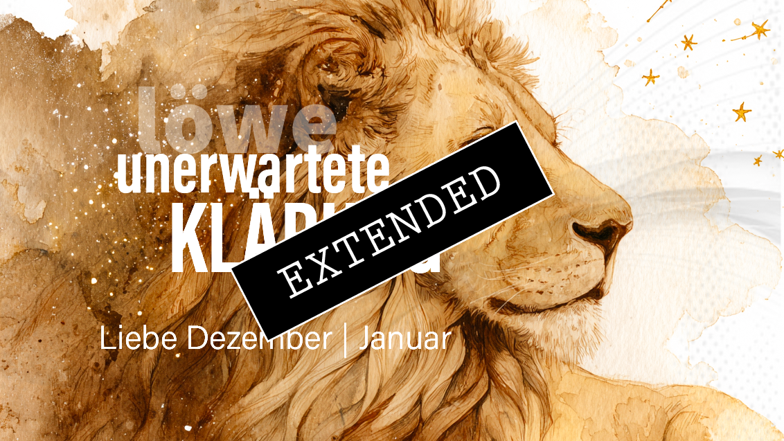 Löwe Liebe Dezember | Januar extended: Mein Weg zu uns💗💞