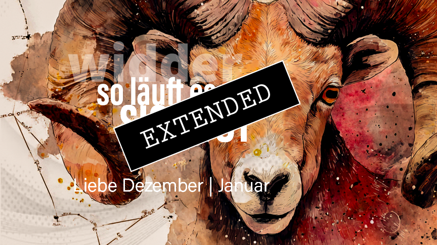 Widder Liebe Dezember | Januar extended: So läuft es an💗💖