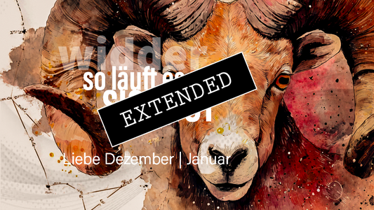 Widder Liebe Dezember | Januar extended: So läuft es an💗💖
