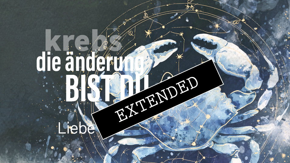 Krebs Liebe Mai extended: So geht’s wohl nicht❣️
