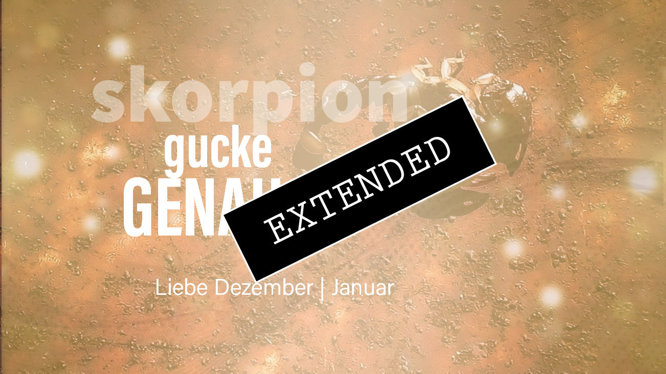 Skorpion Liebe Dezember | Januar extended: Selbstfindung💗💖