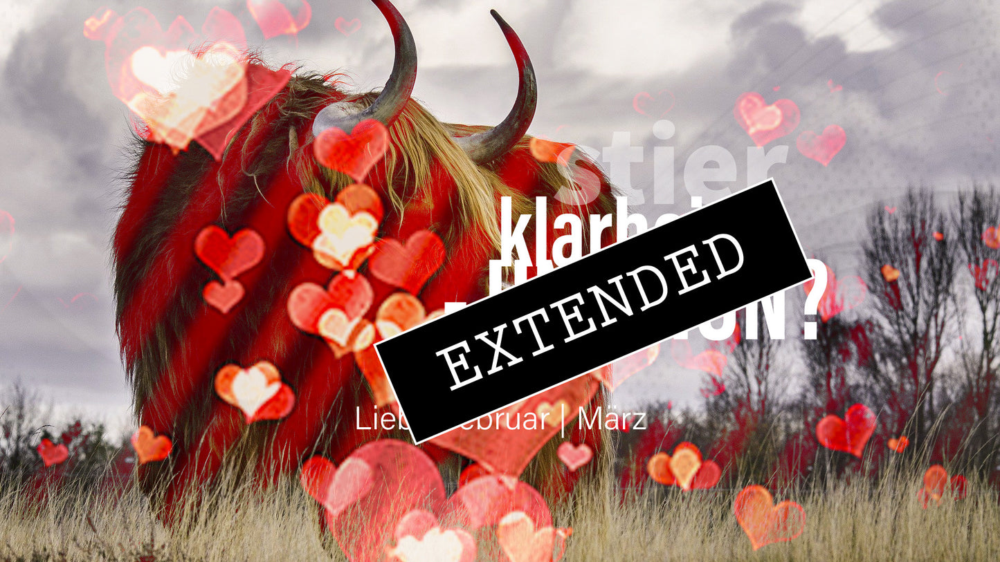 Stier Liebe Februar | März extended: Herausforderung Glück❣️💖