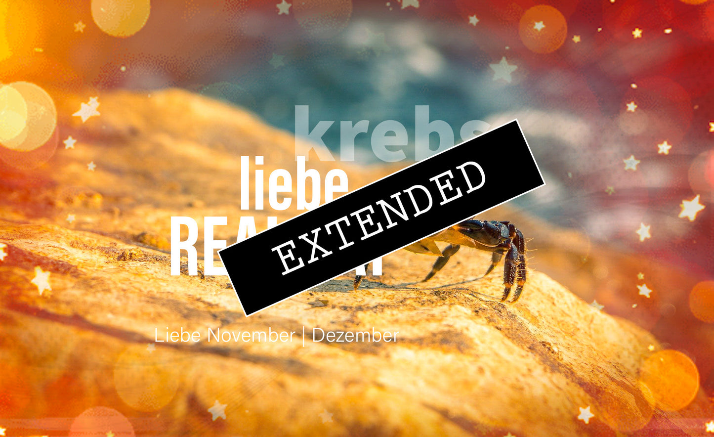 Krebs Liebe November | Dezember extended: Verwirrende Gefühle💗❣️