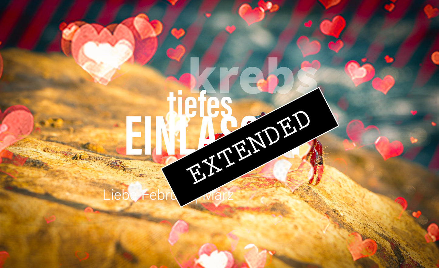 Krebs Liebe Februar | März extended: Mein Platz im Geschehen❣️❤️