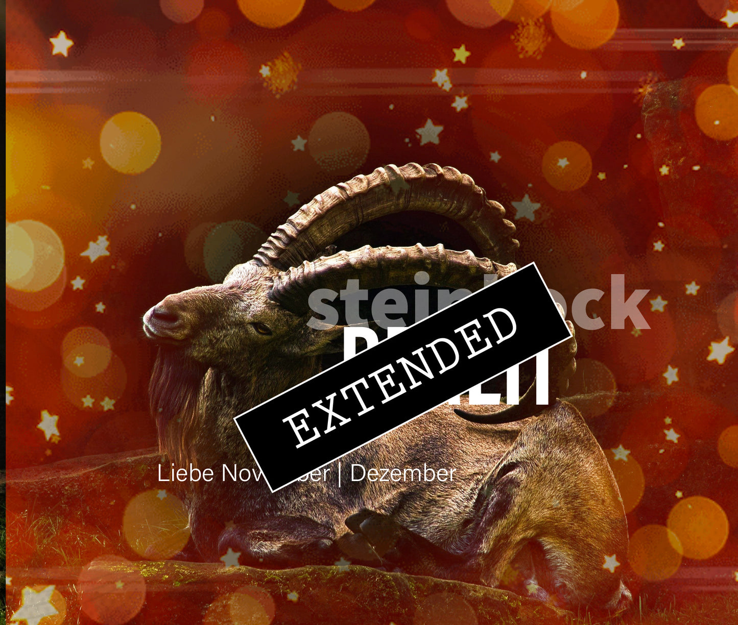 Steinbock Liebe November | Dezember extended: Klar und befreit💖💗