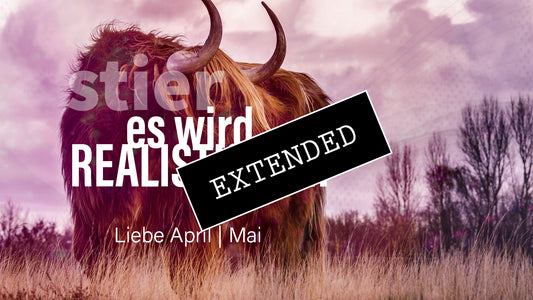 Stier Liebe April | Mai extended: Frei von Bürde❤️