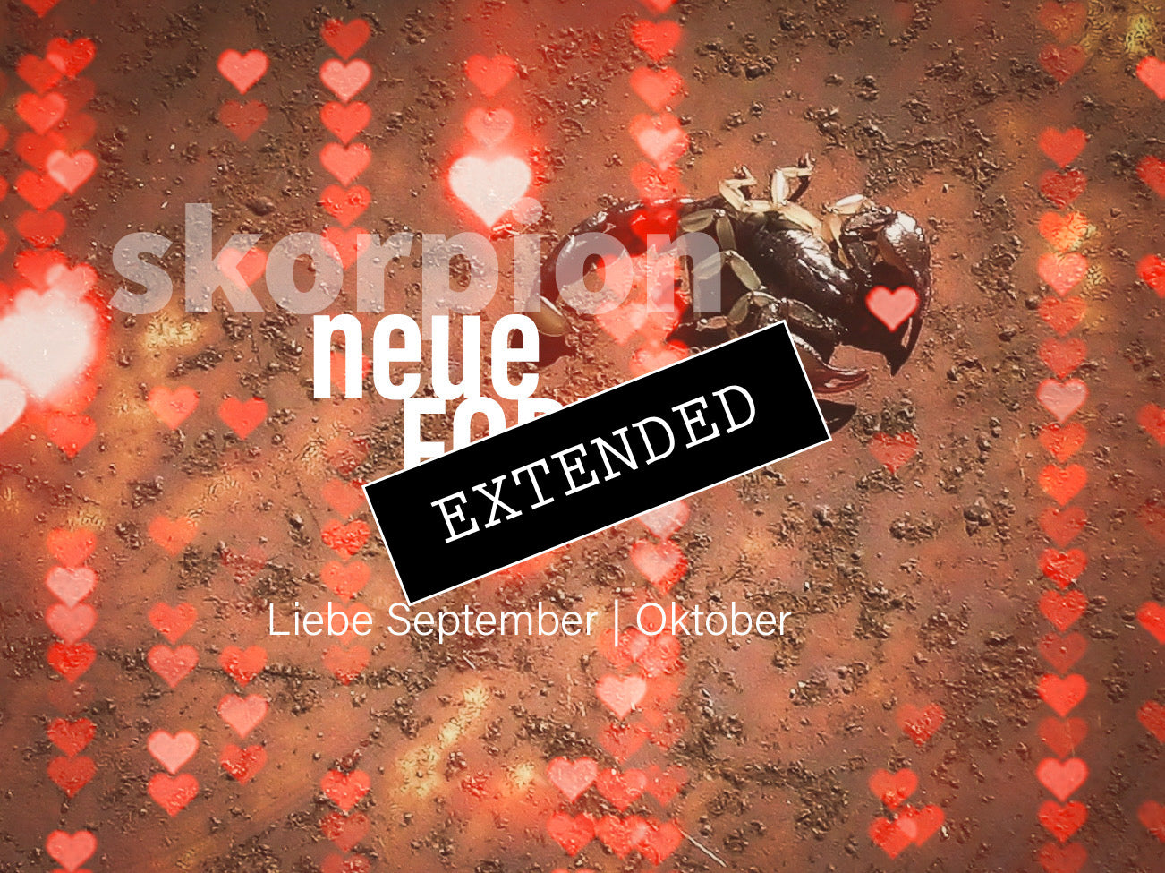 Skorpion Liebe September | Oktober extended: Ich selbst❤️💓