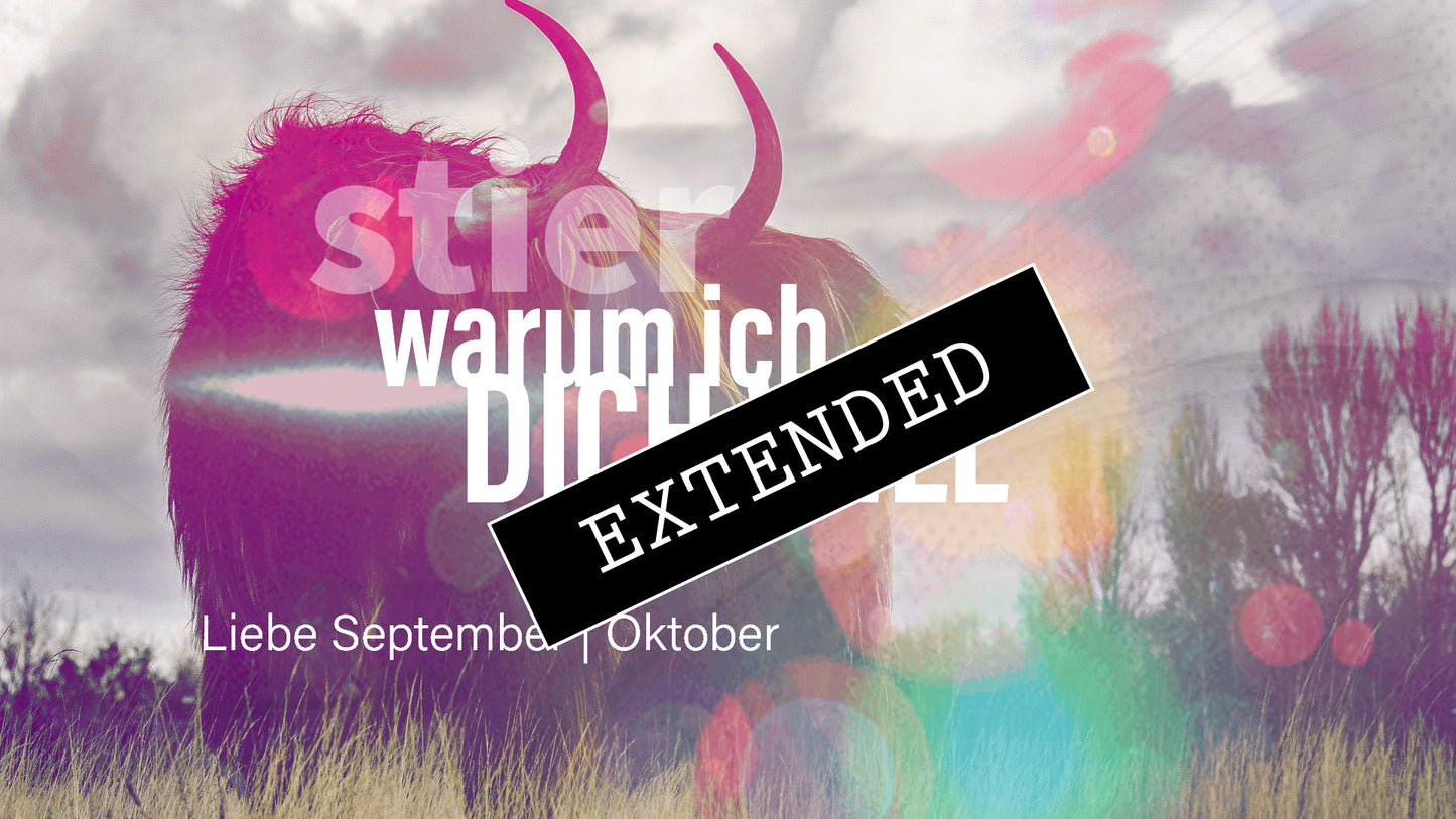 Stier Liebe September | Oktober extended: Einfach frei💓💖