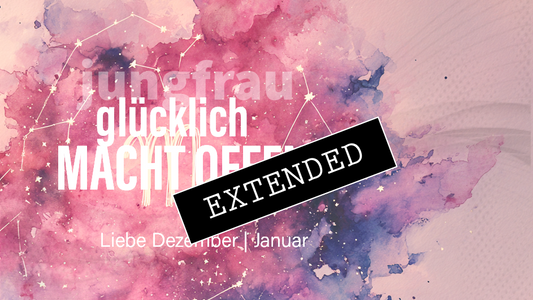 Jungfrau Liebe Dezember | Januar extended: Trau ich mich?❣️💞