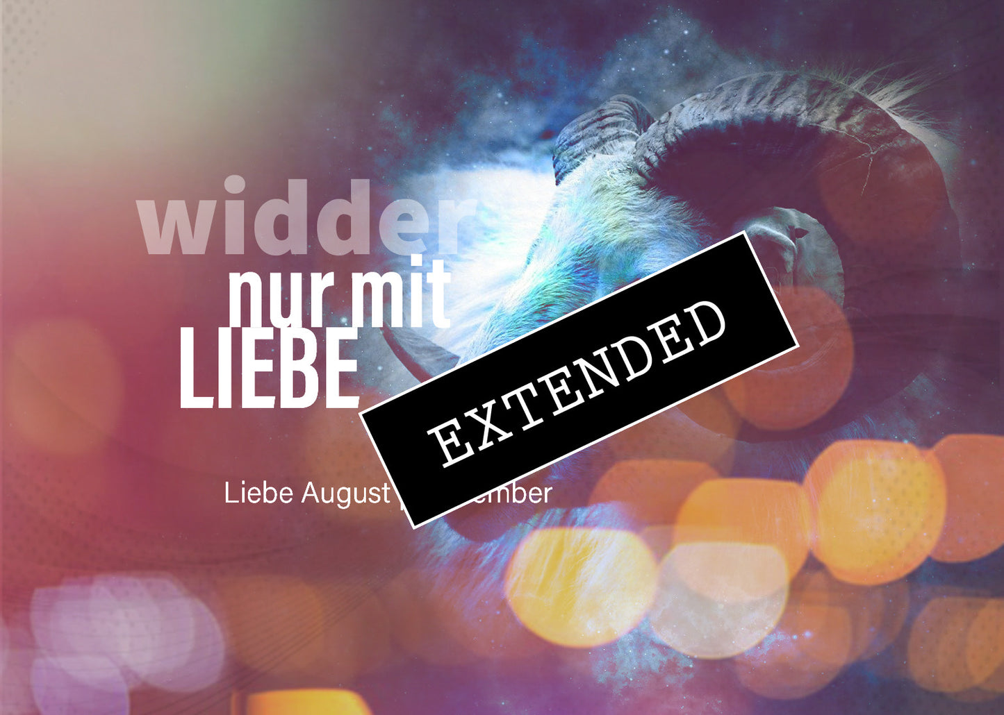 Widder Liebe August | September extended: Aufblühen💗💖