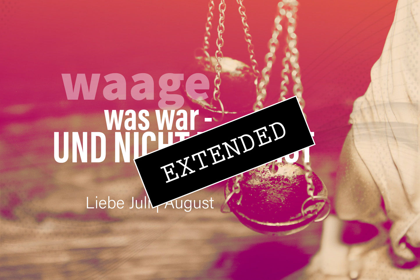 Waage Liebe Juli | August extended: Erdrückt❤️‍🩹