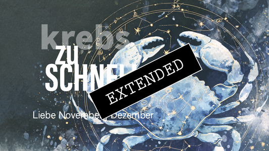 Krebs Liebe November | Dezember extended: Lösung aller Probleme?❣️