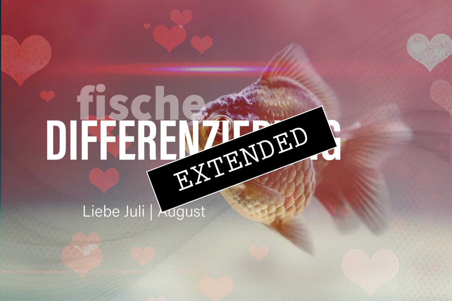 Fische Liebe Juli | August extended: Danke❤️