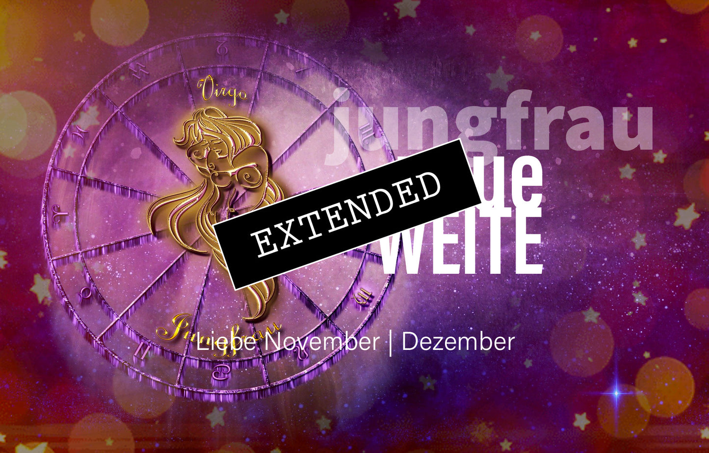 Jungfrau Liebe November | Dezember extended: Neue Perspektive💖💗