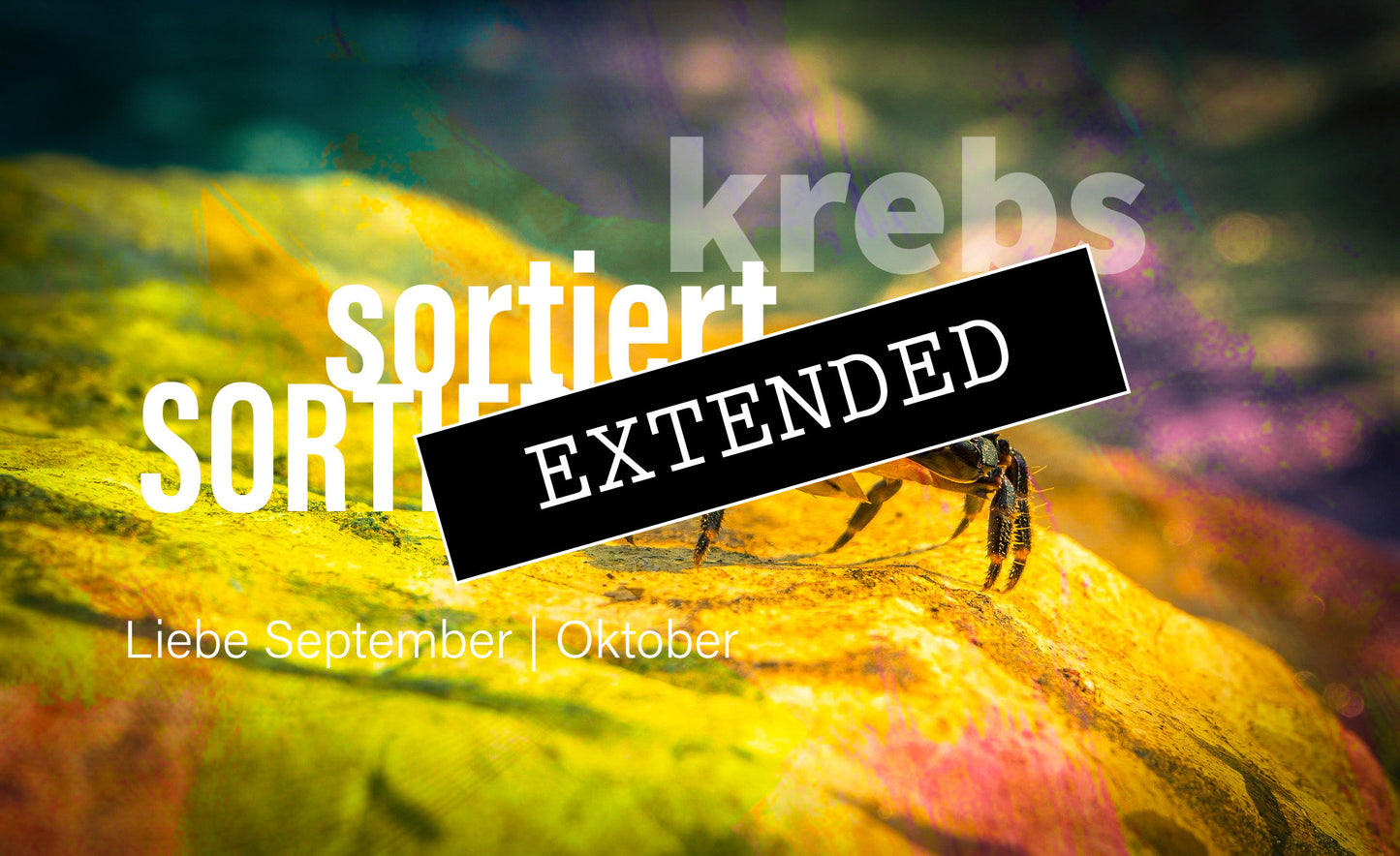 Krebs Liebe September | Oktober extended: Entschieden❤️❤️