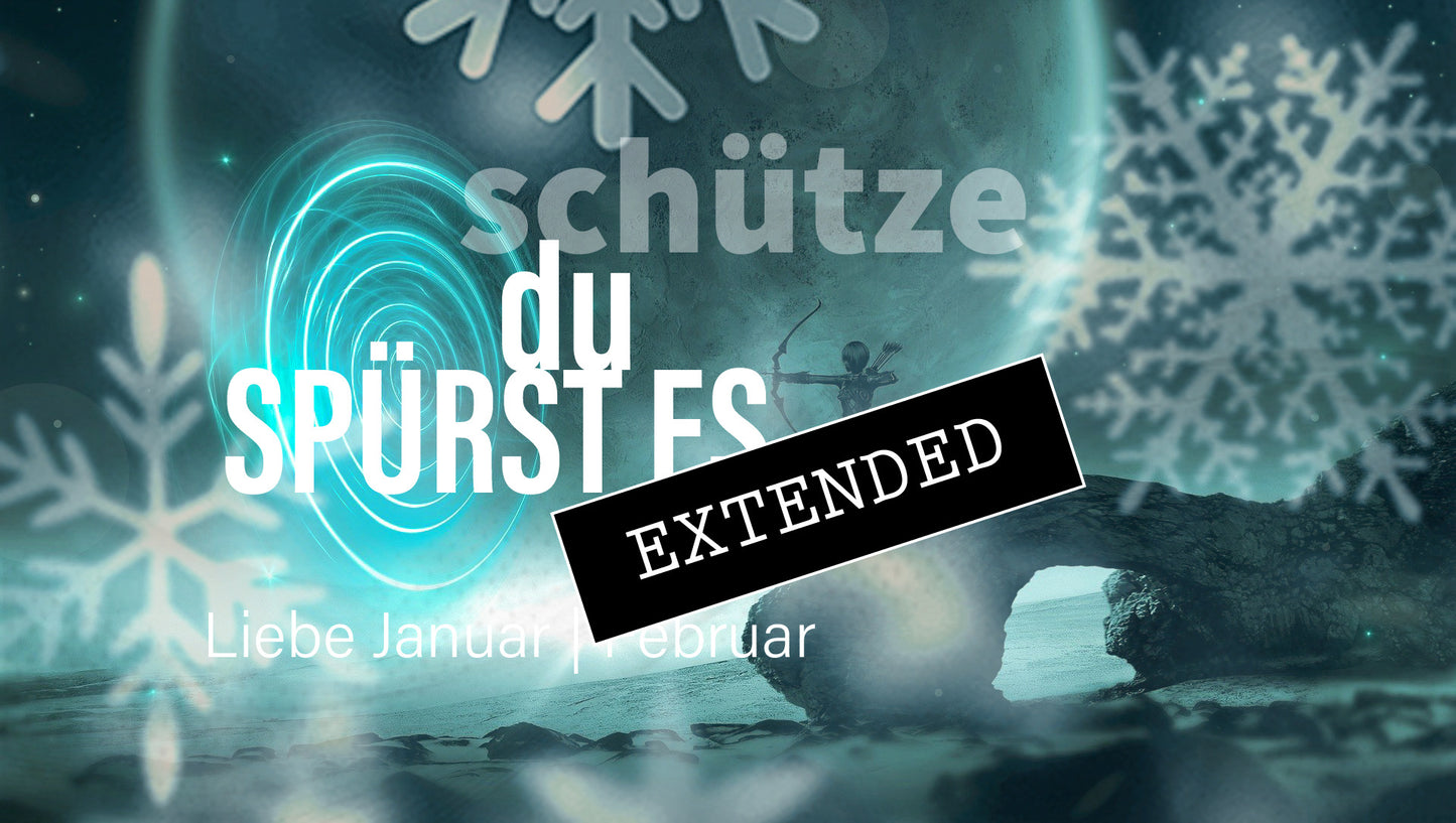 Schütze Liebe Januar | Februar extended: Weg aus dem Chaos💖💗